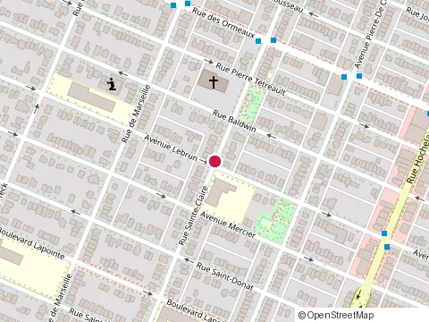 Location of Cpe Bilbo Inc - Petite Ourse at 2796 avenue Lebrun, Montréal