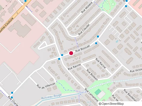 Location of Cq Habitation at 5245 Rue Bossuet, Lévis