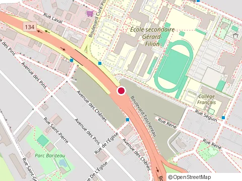 Location of Cr Auto at 1000 boulevard Taschereau, Longueuil