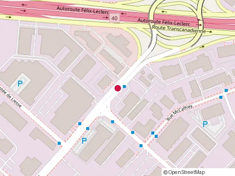 Location of Craig S Berger at 4625 boulevard de la Côte-Vertu, Saint-Laurent