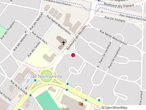 Location of Creation Contour at 3571 Rue Ludger-Duvernay, Trois-Rivières