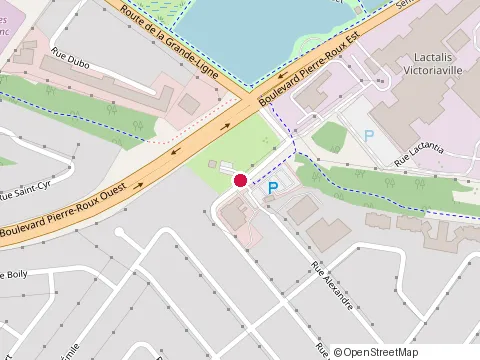 Location of Creation Multi Art at 102  Rue de l'Aqueduc, Victoriaville