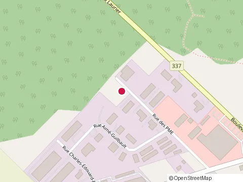 Location of Creation R S at 7941 Rue des Pme, Terrebonne