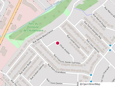Location of Creations Msc at 5 Rue Olivar-Asselin, Lévis