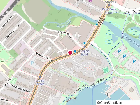 Location of Xyz Storage Etobicoke at 2256 Lake Shore Blvd W, Etobicoke