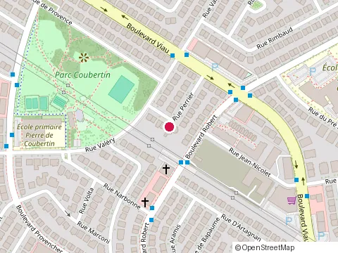 Location of Créations Vp at 9280 Rue du Prado, Saint-Léonard
