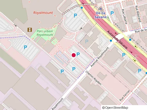 Location of Crémazie Auto at 5441 avenue Royalmount, Montréal