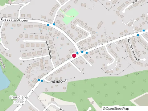 Location of Crèmerie Chaudière Gelato at Chem. du Sault Saint-Romuald 1355, Lévis