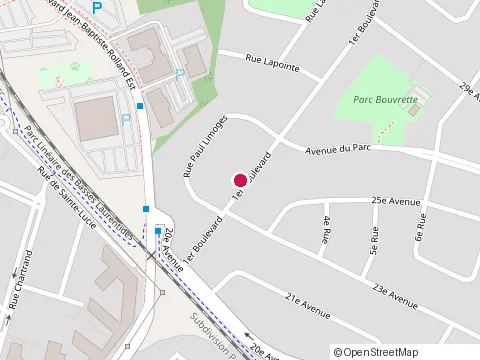Location of Cremerie St-Jerome at 5 Rue Saint Georges, Saint-Jérôme