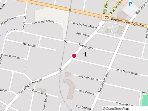 Location of Cremier (le) at 2057 Rue Saint-Dominique, Jonquière