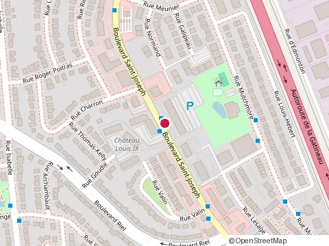 Emplacement de Crepone au 668 Boulevard Saint-Joseph, Gatineau