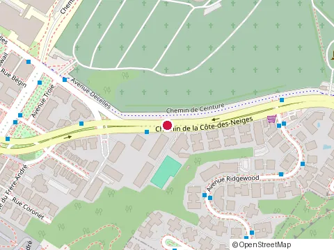 Location of Crich Natacha Avocate at 4854 Côte-des-Neiges Rd, Montréal