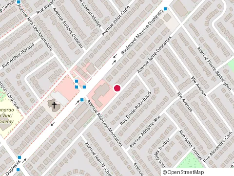Location of Crm des Jardins, Pointe-aux-Trembles
