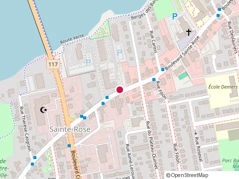 Location of Croffi at 280 Bd Sainte-Rose, Laval