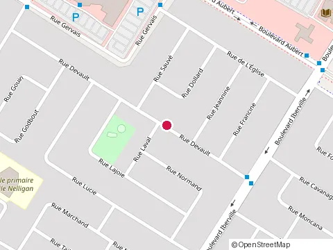 Location of Croisetiere & Freres at 18 Rue Devault, Repentigny