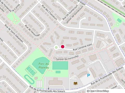 Location of Croix Bleue Medavie at 4622 Rue Caroline-Valin, Québec