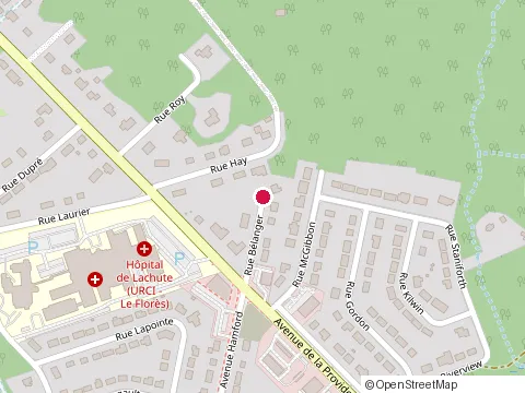 Location of Croute & le Fromage at 1 Belanger, Lachute