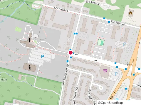Location of Crp les Relevailles de Montréal at 14115 Rue Prince Arthur Rue, Montréal