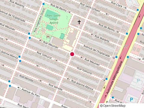 Location of Crs at 236 Rue de Beauharnois O, Montréal