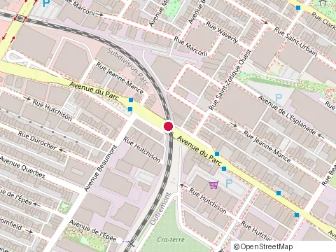 Location of Crul Design Ébénisterie at 6800 Park Ave, Montréal
