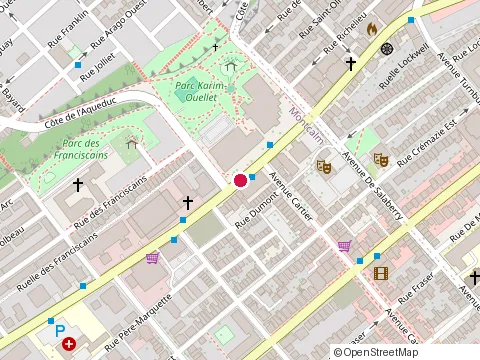 Location of Cs de la Capital at 140 chemin Sainte-Foy, Québec