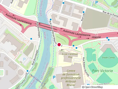 Location of Cs de la Capitale at 50 Rue du Cardinal-Maurice-Roy, Québec