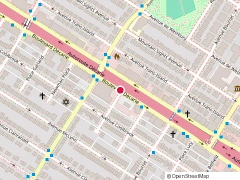 Location of Cs Lave Auto Décarie at 5960 Decarie Blvd, Montréal