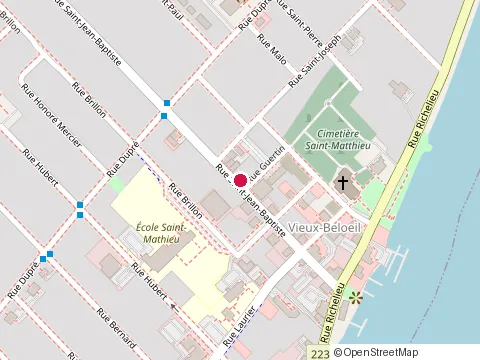 Location of Cscc at 169 Rue Saint-Jean-Baptiste, Beloeil
