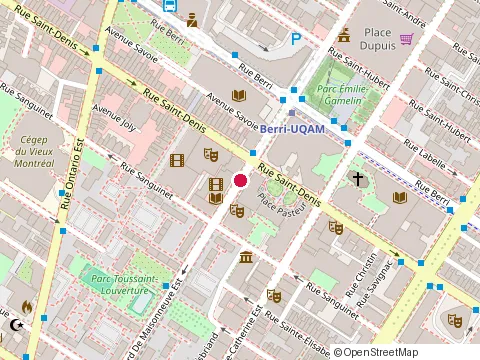 Location of Cst Consultants Agence 612 at 350 boulevard de Maisonneuve E, Montréal