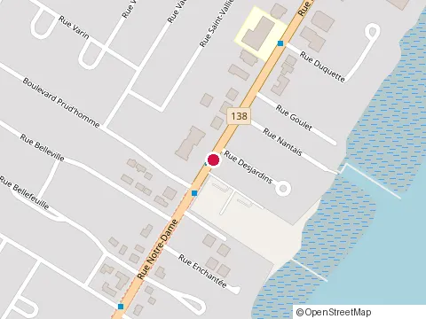 Location of Ctd at 744-A Rue Notre-Dame, Repentigny