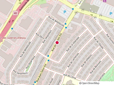 Location of Ctrl + Cpa Inc | Comptables et Fiscalité | Montréal, Laval at 6360 Jean Talon Street East, Montréal