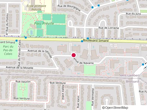 Location of Cuebid.Com at 3205 Boulevard Rome, Brossard