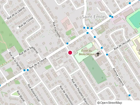 Location of Cuisi-Art at 2522 Rue de la Faune, Québec
