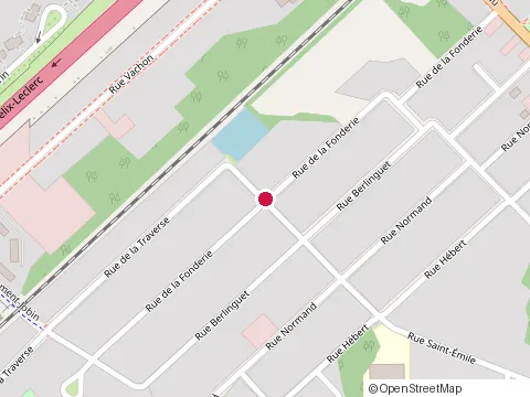 Location of Cuisibeau Inc at 60 Rue de la Fonderie, Trois-Rivières