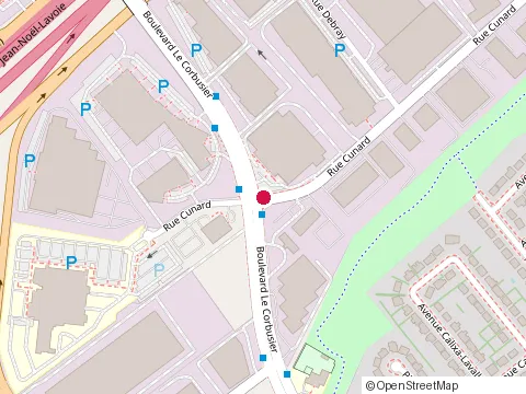 Location of Cuisimode Inc at 1660 Rue Cunard, Laval