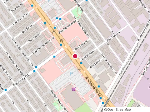 Location of Cuisine İstanbul Kebab at 10223 Pie-Ix Blvd, Montréal-Nord