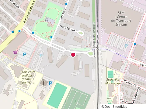 Location of Cuisine Syrienne at 720 boulevard Montpellier, Saint-Laurent