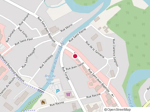 Location of Cuisine, Cinema et Confidences at 139 Rue Saint-Jean-Baptiste, Baie-Saint-Paul