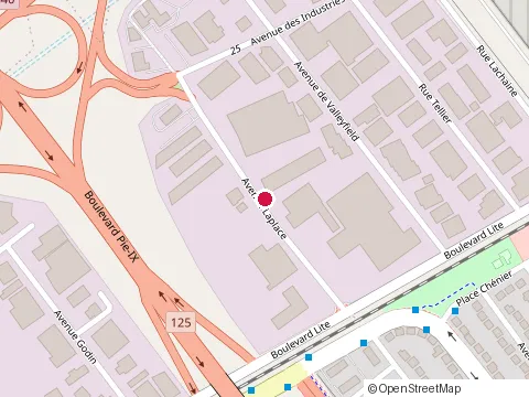 Location of Cuisines Laval Inc at 1145 avenue Laplace, Laval