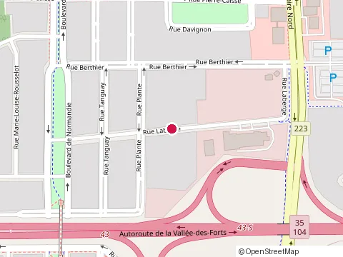 Location of Cuisines Verdun St-Jean at 370A Rue Laberge, Saint-Jean-sur-Richelieu
