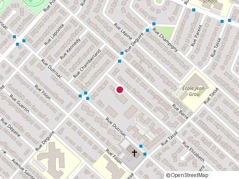 Location of Cuisinier Satouf at 1500 Rue Élizabeth, Saint-Laurent