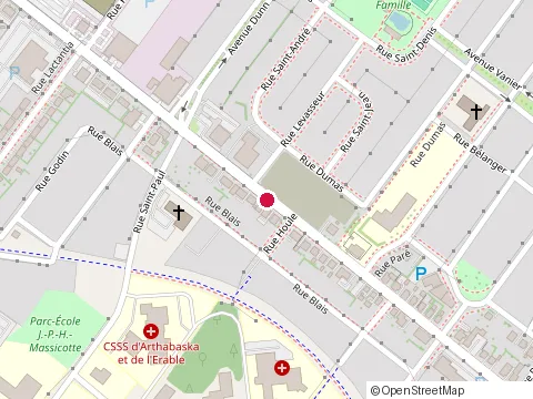 Location of Cunningham Lindsey Canada Ltée at 268 boulevard des Bois-Francs N, Victoriaville