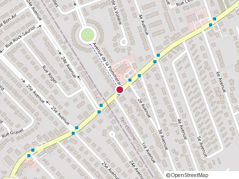 Location of Curadeau Renovation at 451 avenue de la Pommeraie, Terrebonne
