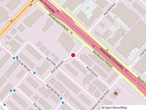 Location of Custom Worx at 2615 Paulus, Saint-Laurent