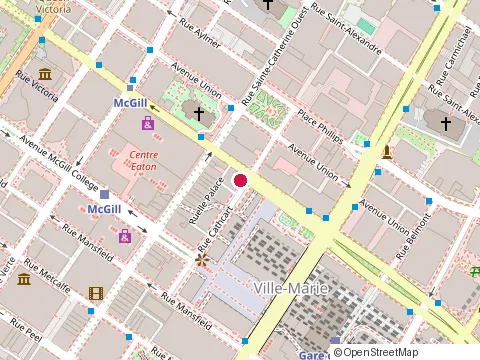Location of Cvu Inc. at 3 place Monseigneur Charbonneau Suite # 400, Montréal