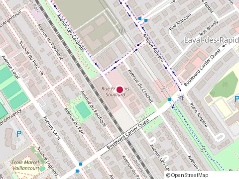 Location of Cyber Autos at 673 avenue Léo-Lacombe, Laval