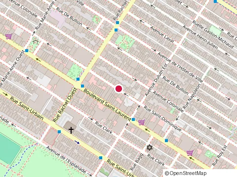 Location of Cyclepop at 4179 Rue Saint-Dominique, Montréal