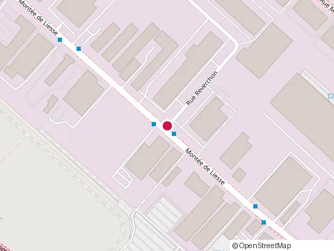 Location of d & S Decors Inc at 883A Monte de Liesse, Saint-Laurent