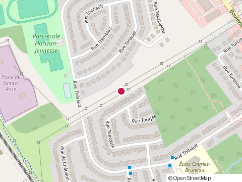 Location of d Drouin Maçonnerie Inc at 5484 Rue Tougas, Laval
