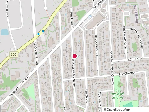 Location of d E M O Excavations at 191 route 138, Saint-Augustin-de-Desmaures